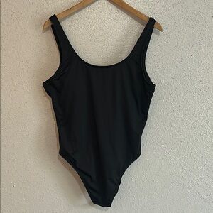 Pink by Victoria Secret Black One-Piece Swimsuit Size XL